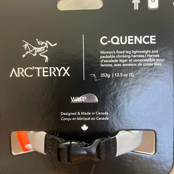 NWT Arc'teryx C-QUENCE HARNESS WOMEN'S L - Picture 9 of 16